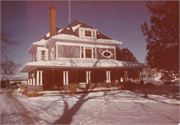 111 SCOTT AVE (AKA CORNER OF PARKER ST AND SCOTT ST), a Queen Anne house, built in Prairie Farm, Wisconsin in 1898.