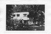 6008 WINNEQUAH RD, a International Style house, built in Monona, Wisconsin in 1935.