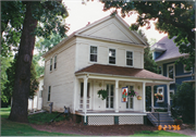 1224 ALGOMA BLVD, a Greek Revival house, built in Oshkosh, Wisconsin in 1857.