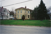507 FOSTER ST, a Italianate house, built in Fort Atkinson, Wisconsin in 1876.