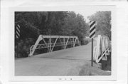 MILL RD OVER 6 MILE CREEK, 50' EAST OF WOODLAND RD, a NA (unknown or not a building) pony truss bridge, built in Westport, Wisconsin in .
