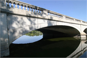 JACKSON ST, a Neoclassical/Beaux Arts concrete bridge, built in Janesville, Wisconsin in 1919.