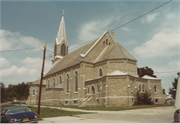 7125 COUNTY HIGHWAY K, a Late Gothic Revival church, built in Springfield, Wisconsin in 1901.