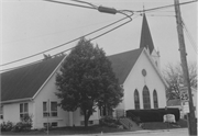 172 N MAIN ST, a Early Gothic Revival church, built in Oregon, Wisconsin in 1895.