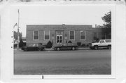 246 E MAIN ST, a Art/Streamline Moderne post office, built in Stoughton, Wisconsin in 1938.