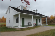 2640 WEBSTER AVE (HERITAGE HILL STATE PARK), a Side Gabled military base, built in Allouez, Wisconsin in 1816.