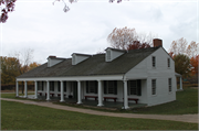 2640 S WEBSTER AVE (HERITAGE HILL STATE PARK), a Front Gabled hospital, built in Allouez, Wisconsin in 1816.