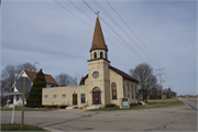 W1204 ROCKVALE RD, a Early Gothic Revival church, built in Ixonia, Wisconsin in 1878.