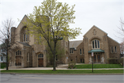 3833 N MARYLAND AVE, a Late Gothic Revival church, built in Shorewood, Wisconsin in 1924.