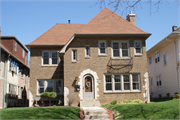 4120-4122 N Stowell Ave, a English Revival Styles duplex, built in Shorewood, Wisconsin in 1925.