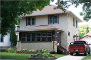 34 CHAMPION ST, a American Foursquare house, built in Fond du Lac, Wisconsin in 1925.