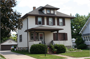 49 CHAMPION ST, a American Foursquare house, built in Fond du Lac, Wisconsin in 1920.