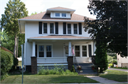 55 CHAMPION ST, a American Foursquare house, built in Fond du Lac, Wisconsin in 1922.