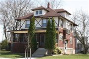 348 6TH ST, a American Foursquare house, built in Fond du Lac, Wisconsin in 1910.