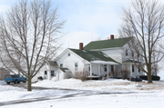 2581 ST KILLIAN RD, a Gabled Ell house, built in Scott, Wisconsin in 1860.
