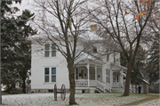 W2884 EHLERT ROAD, a Queen Anne house, built in Hebron, Wisconsin in 1892.