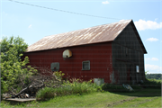 1629 W CTH M, a Astylistic Utilitarian Building barn, built in Fulton, Wisconsin in 1910.