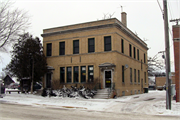 107 N THIRD ST, a Twentieth Century Commercial small office building, built in Delavan, Wisconsin in 1914.