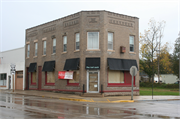 200 E MAIN ST / STATE HIGHWAY 59, a Commercial Vernacular bank/financial institution, built in Albany, Wisconsin in 1912.