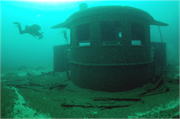 Milwaukee Shipwreck (Steam Screw), a Site.