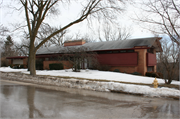 1021 DOWNING DR, a Usonian house, built in Waukesha, Wisconsin in 1966.