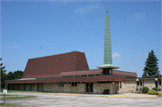 541 STATE HIGHWAY 59, a Contemporary church, built in Waukesha, Wisconsin in 1966.
