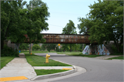 Dunbar Avenue @ RR overpass, built in Waukesha, Wisconsin in 1940.