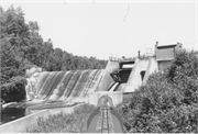 MONTREAL RIVER, a NA (unknown or not a building) dam, built in Saxon, Wisconsin in 1911.