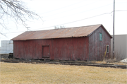LEWELLEN ST, ALONG RR TRACKS, a Astylistic Utilitarian Building depot, built in Marshall, Wisconsin in .