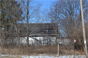 29610 Bushnell Rd, a Astylistic Utilitarian Building barn, built in Burlington, Wisconsin in 1925.