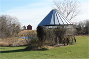 5129 NORTHWEST HIGHWAY, a corn crib, built in Waterford, Wisconsin in 1940.