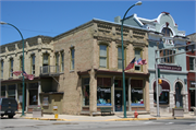 103 N MAIN ST, a Commercial Vernacular hardware, built in Lake Mills, Wisconsin in 1854.