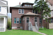 1526 John Ave, a Craftsman house, built in Superior, Wisconsin in 1919.
