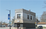 1401 Douglas Ave, a Commercial Vernacular retail building, built in Racine, Wisconsin in 1900.