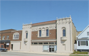 1921 Charles St, a Spanish/Mediterranean Styles retail building, built in Racine, Wisconsin in 1928.