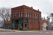 2 N 2ND ST, a Romanesque Revival retail building, built in Bayfield, Wisconsin in 1892.
