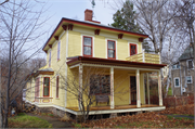 17 S BROAD ST, a Italianate house, built in Bayfield, Wisconsin in 1886.
