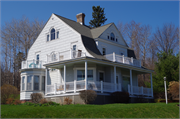 309 WING AVE, a Dutch Colonial Revival house, built in Bayfield, Wisconsin in 1905.