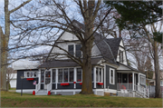 621 OLD MILITARY RD, a Dutch Colonial Revival house, built in Bayfield, Wisconsin in 1905.