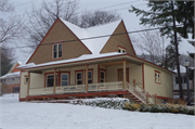 621 RITTENHOUSE AVE, a Cross Gabled house, built in Bayfield, Wisconsin in 1911.