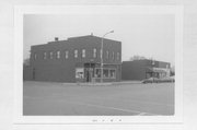 NE CNR OF W MAIN ST AND STURGEON AVE S, a Commercial Vernacular retail building, built in Webster, Wisconsin in 1911.