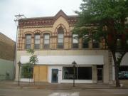 406-408 DOUSMAN ST, a Early Gothic Revival retail building, built in Green Bay, Wisconsin in 1873.