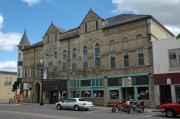 109-117 E MAIN ST, a Queen Anne opera house/concert hall, built in Mount Horeb, Wisconsin in 1895.