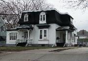 433-435 S VAN BUREN ST, a Second Empire house, built in Green Bay, Wisconsin in 1850.