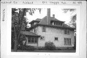 801 CHAPPLE AVE, a American Foursquare house, built in Ashland, Wisconsin in 1917.