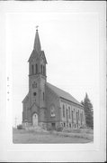 NE CNR OF GRANT AND 2ND STS, a Early Gothic Revival church, built in Jacobs, Wisconsin in 1904.