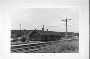 ADJACENT TO RR TRACKS, S OF E BENNETT AVE, a Queen Anne depot, built in Mellen, Wisconsin in 1907.