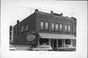 112 E BENNETT AVE, a Commercial Vernacular retail building, built in Mellen, Wisconsin in 1907.