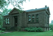 307 WASHINGTON AVE, a Neoclassical/Beaux Arts library, built in Washburn, Wisconsin in 1904.