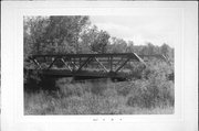 WHITE RIVER ON TOWN LINE RD, 3.5 MI S OF COUNTY HIGHWAY H, a NA (unknown or not a building) pony truss bridge, built in Delta, Wisconsin in .